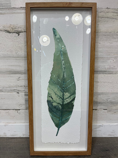 Framed Leaf Wall Decor (Style 1)