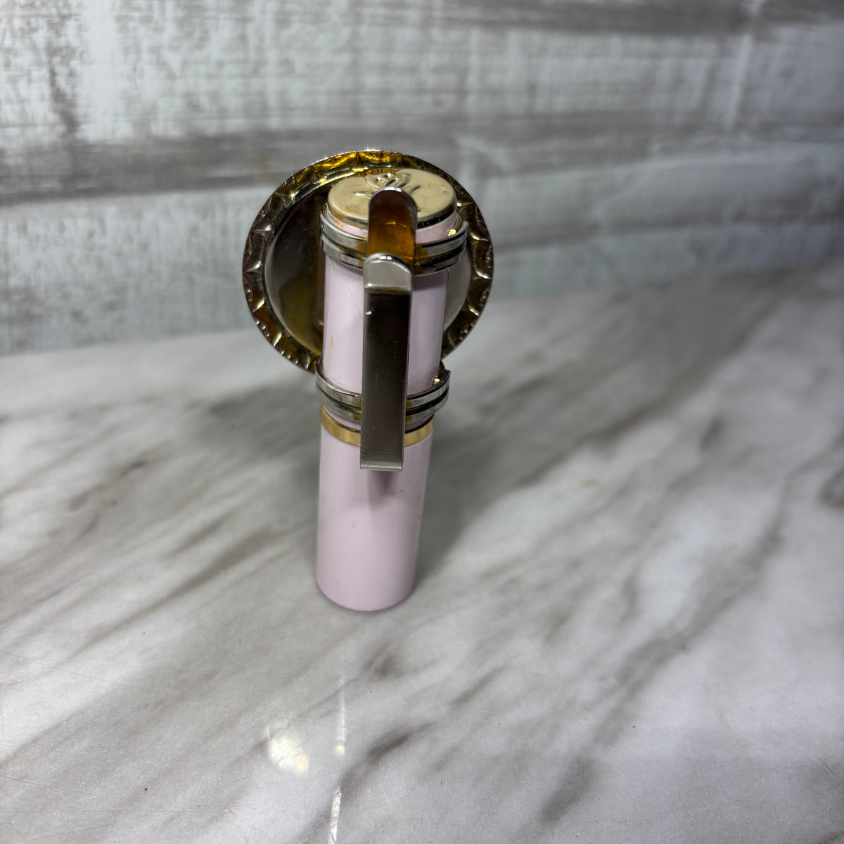 Vintage Mary Kay Antique Rose Petales Roses Lipstick Mirror Combo 9D16