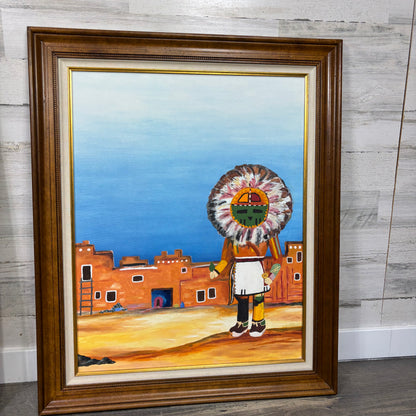 Original Artist South West Desert Framed Painting Set