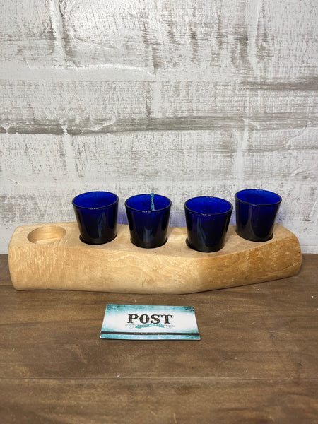 Wooden Candle Holder