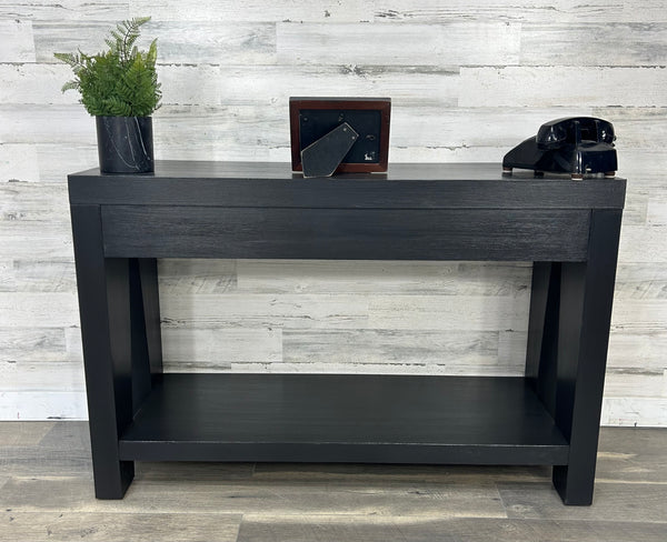 Black & Gold Modern Sofa Table