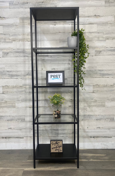 IKEA Glass Shelving Plant Stand Shelf