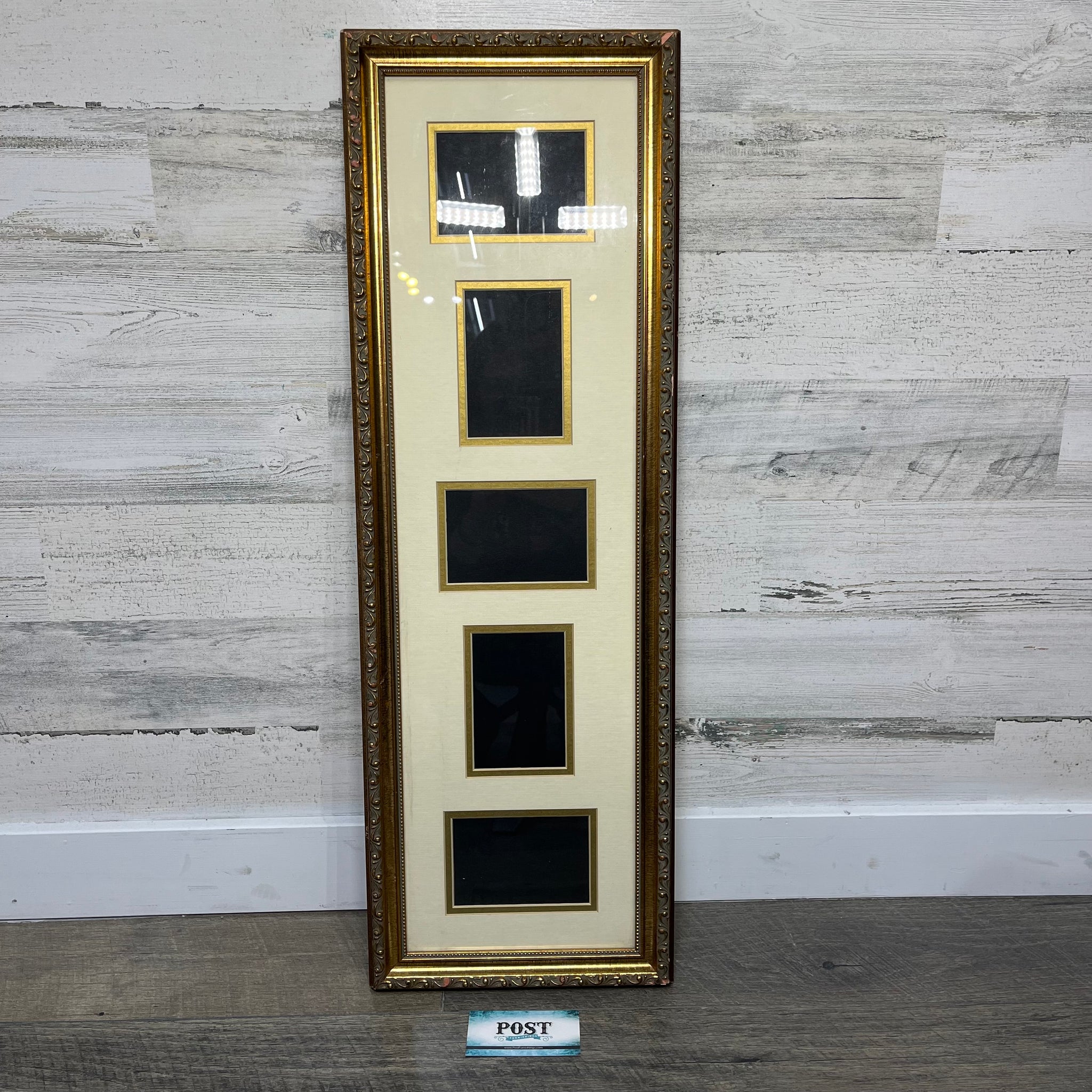 Gold Multi Picture Photo Frame