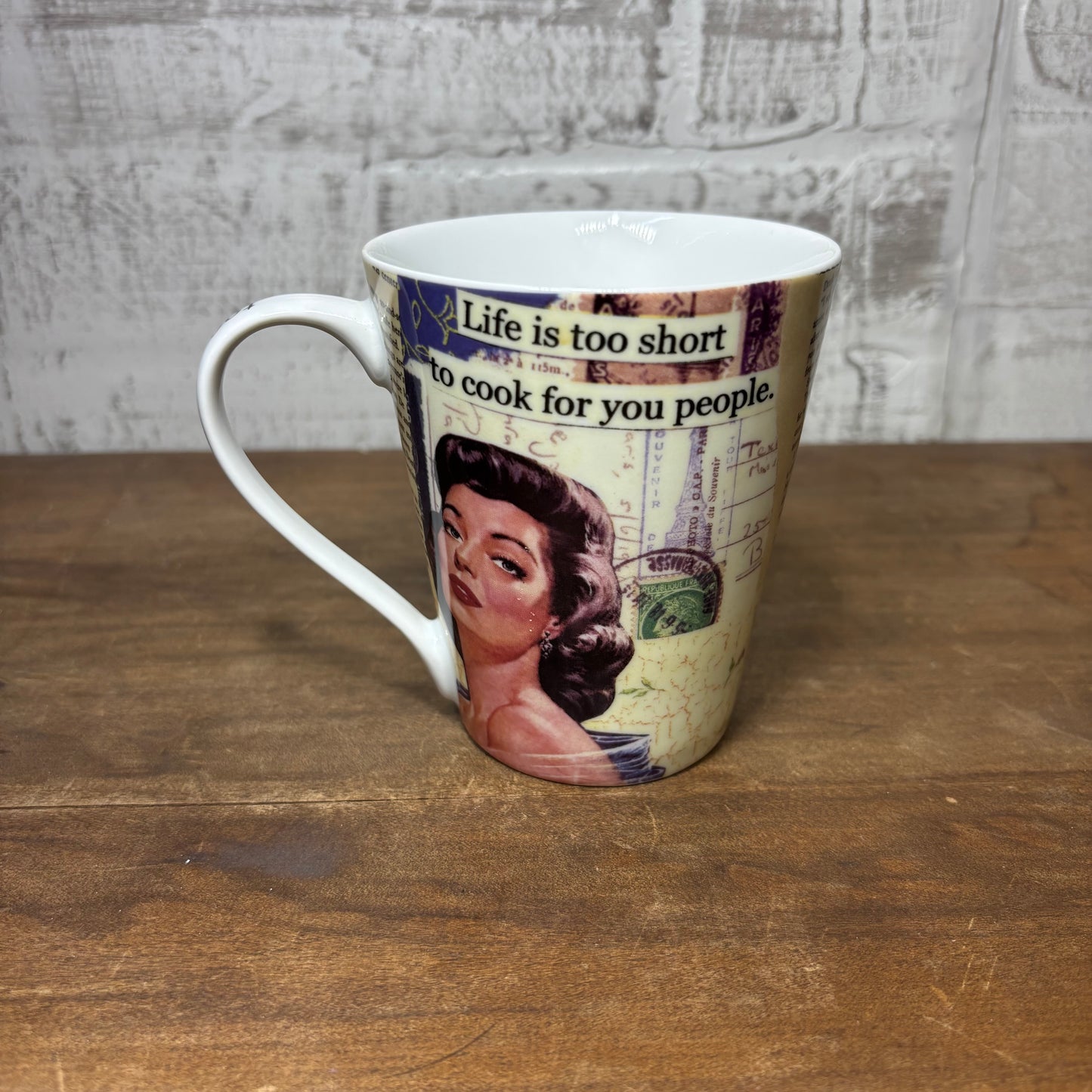 “Life Is Too Short” Coffee Mug