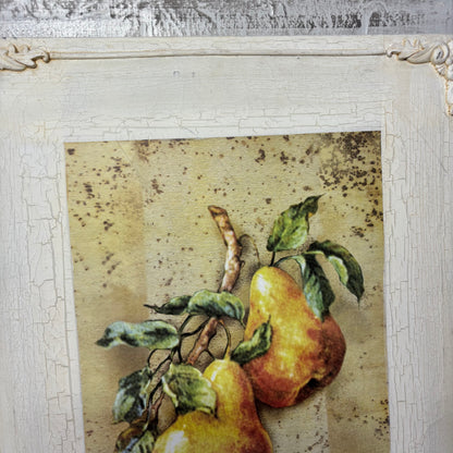 French Country Pear Canvas Art Print