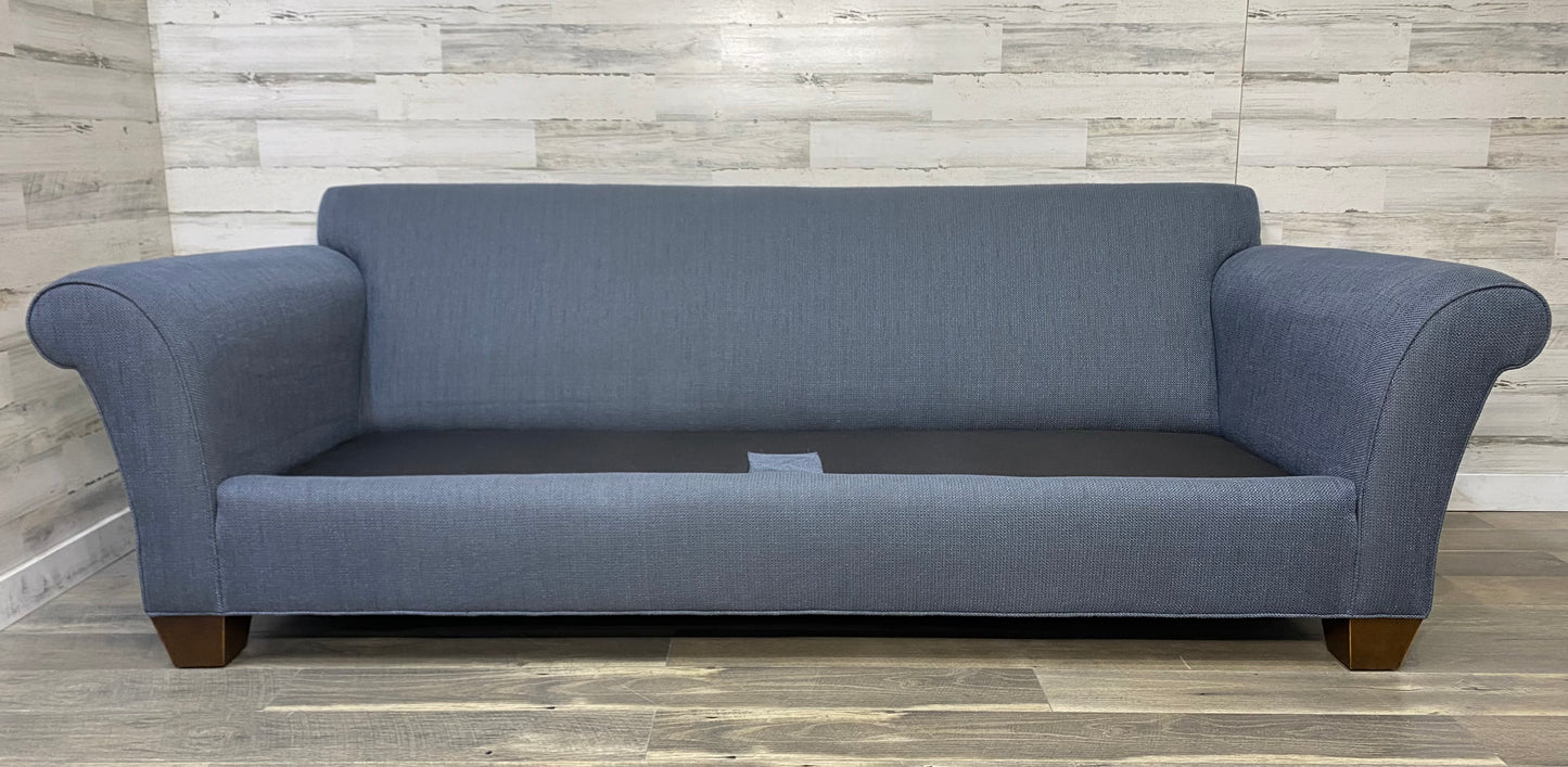 Stickley Gray/Blue Sofa Couch