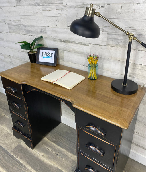 Vintage Black Desk