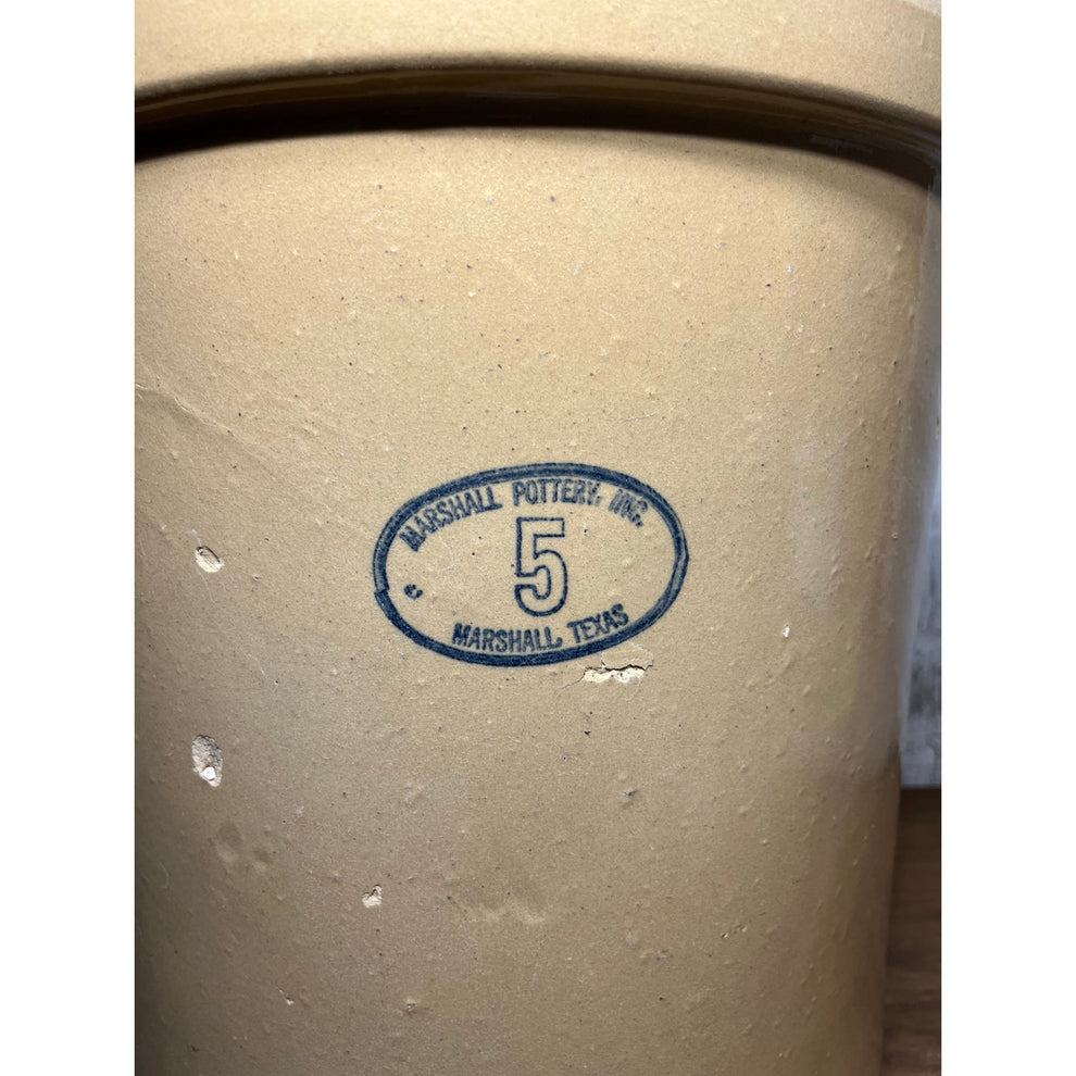 Antique 5 Gallon Marshall Pottery Pickling Crock – Post Furnishings