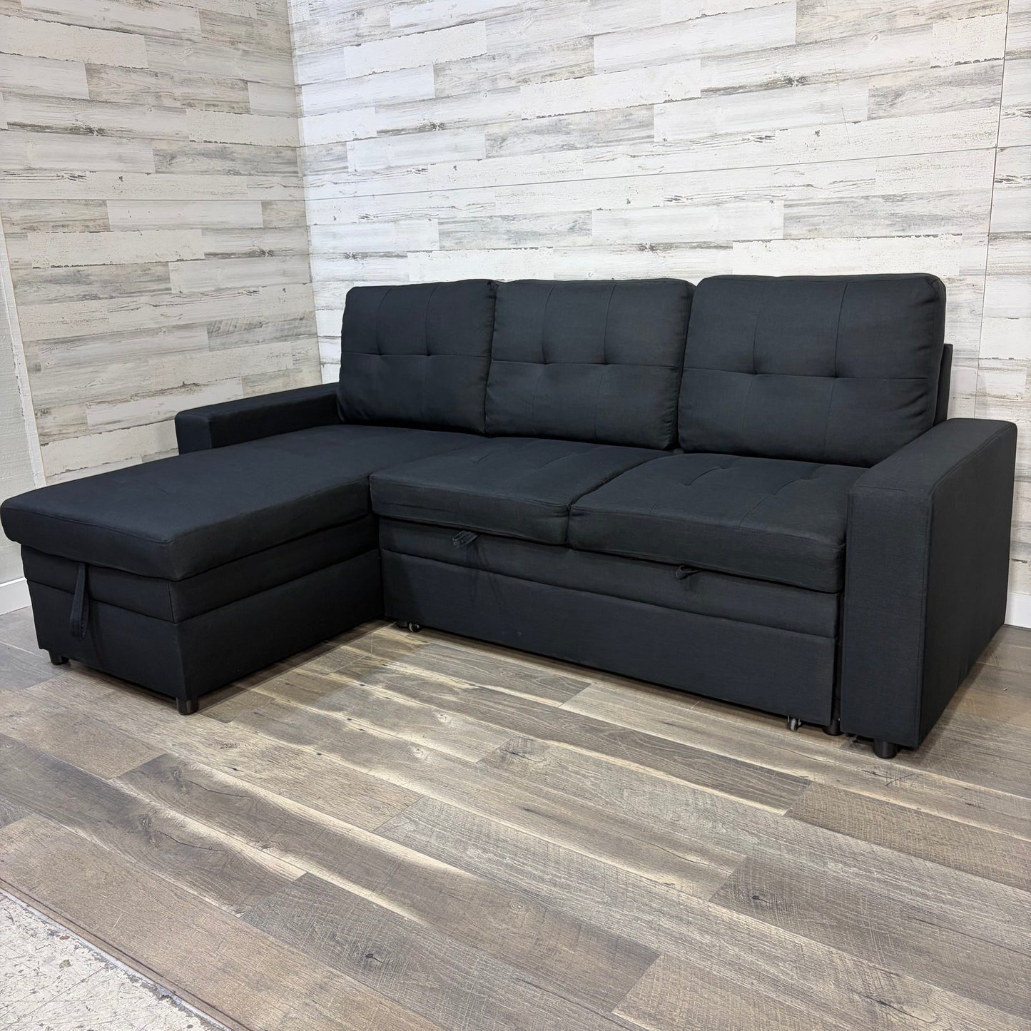 Reversible Sectional Pull Out Sleeper Couch