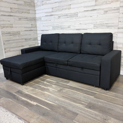 Reversible Sectional Pull Out Sleeper Couch