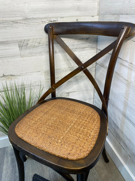 Rustic Cross Back Chair