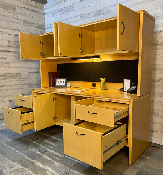 Modern “High Point” Office Desk System