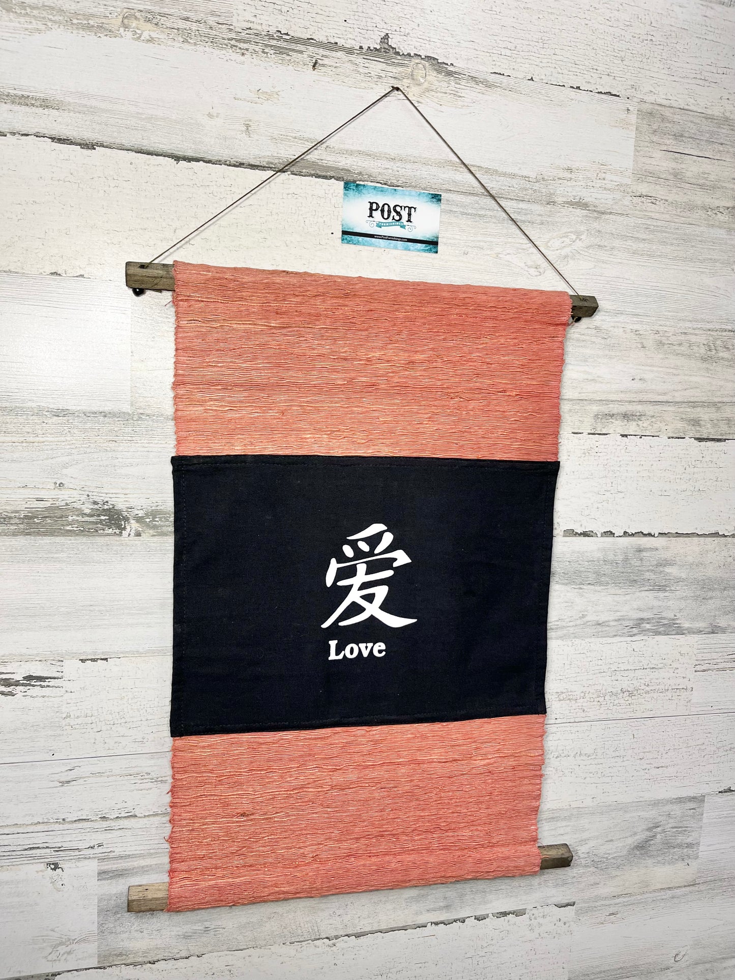 Inspirational “Love” Symbol Scroll