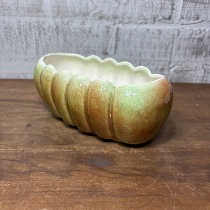 Shallow Scalloped Planter Pot