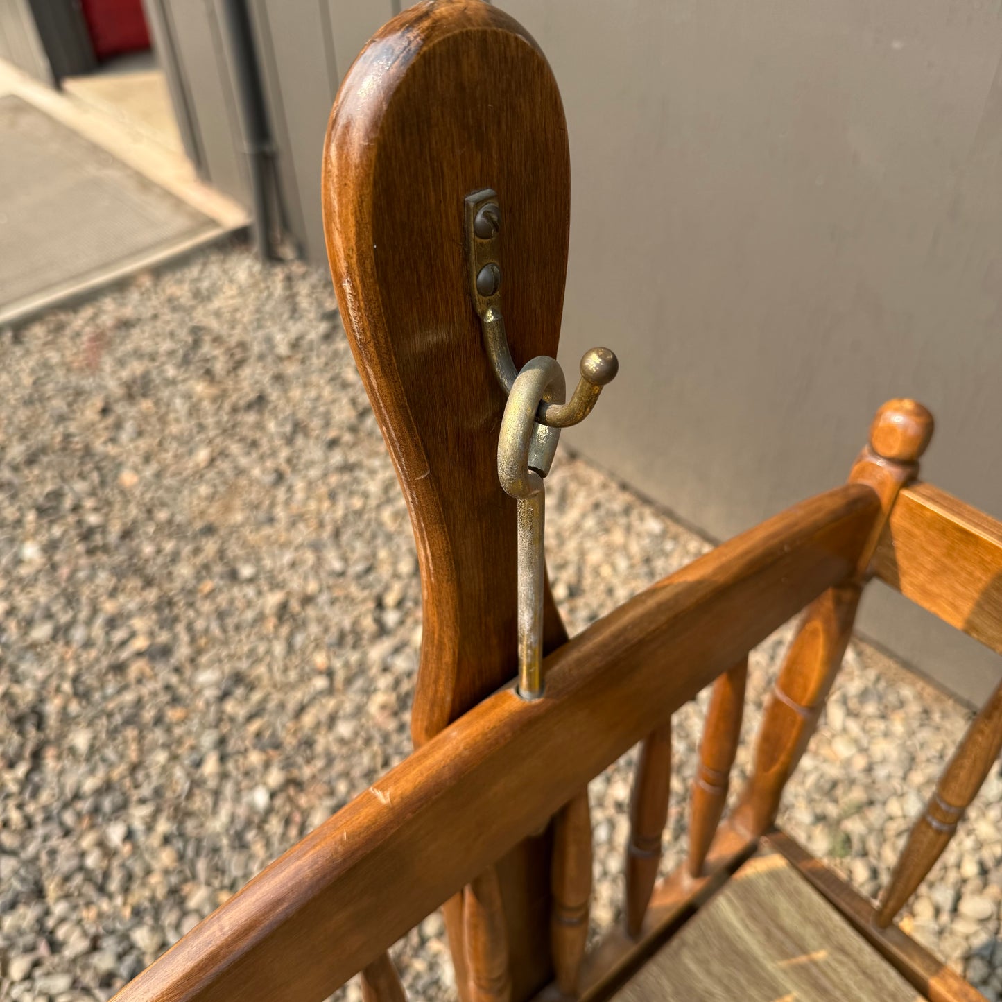 Vintage Baby Rocking Cradle