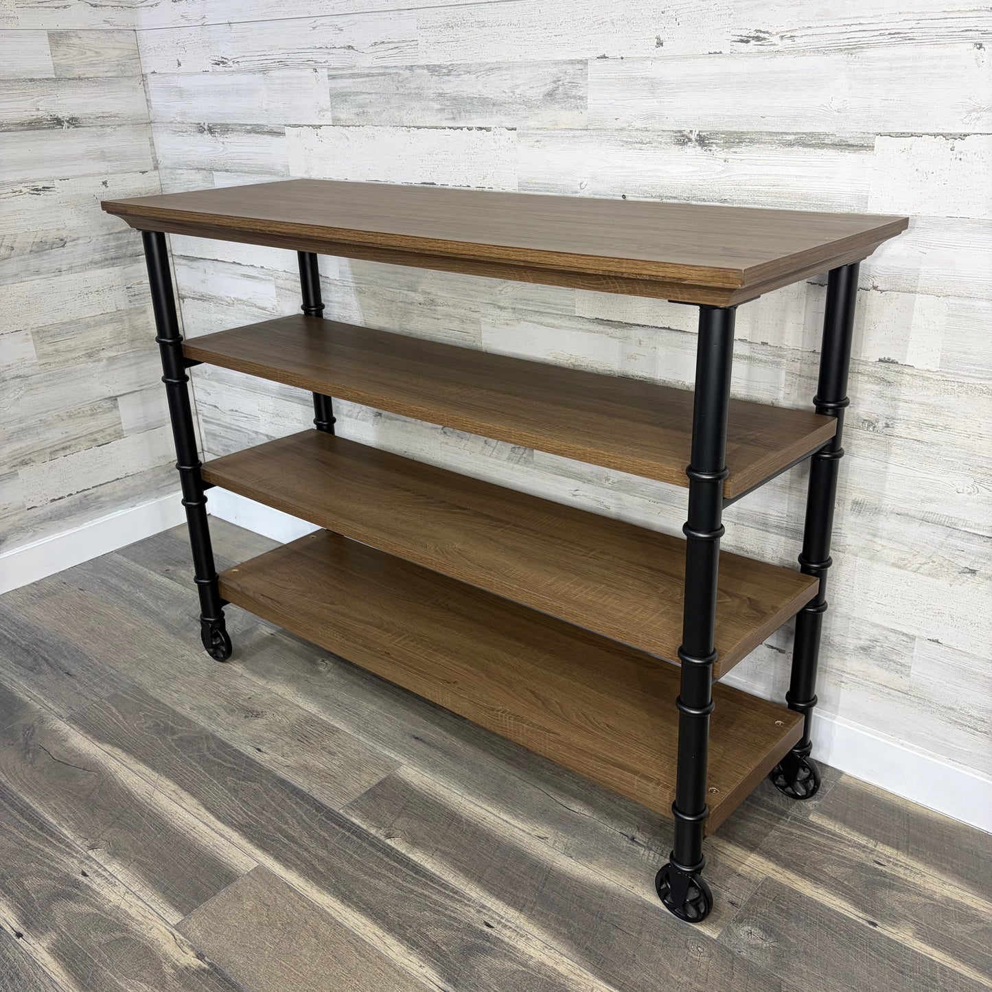 Rustic Industrial Bookshelf