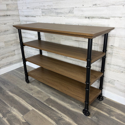 Rustic Industrial Bookshelf