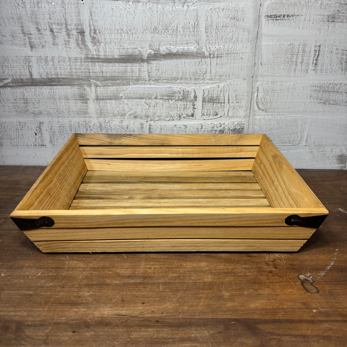 Shallow Crate Style Tray