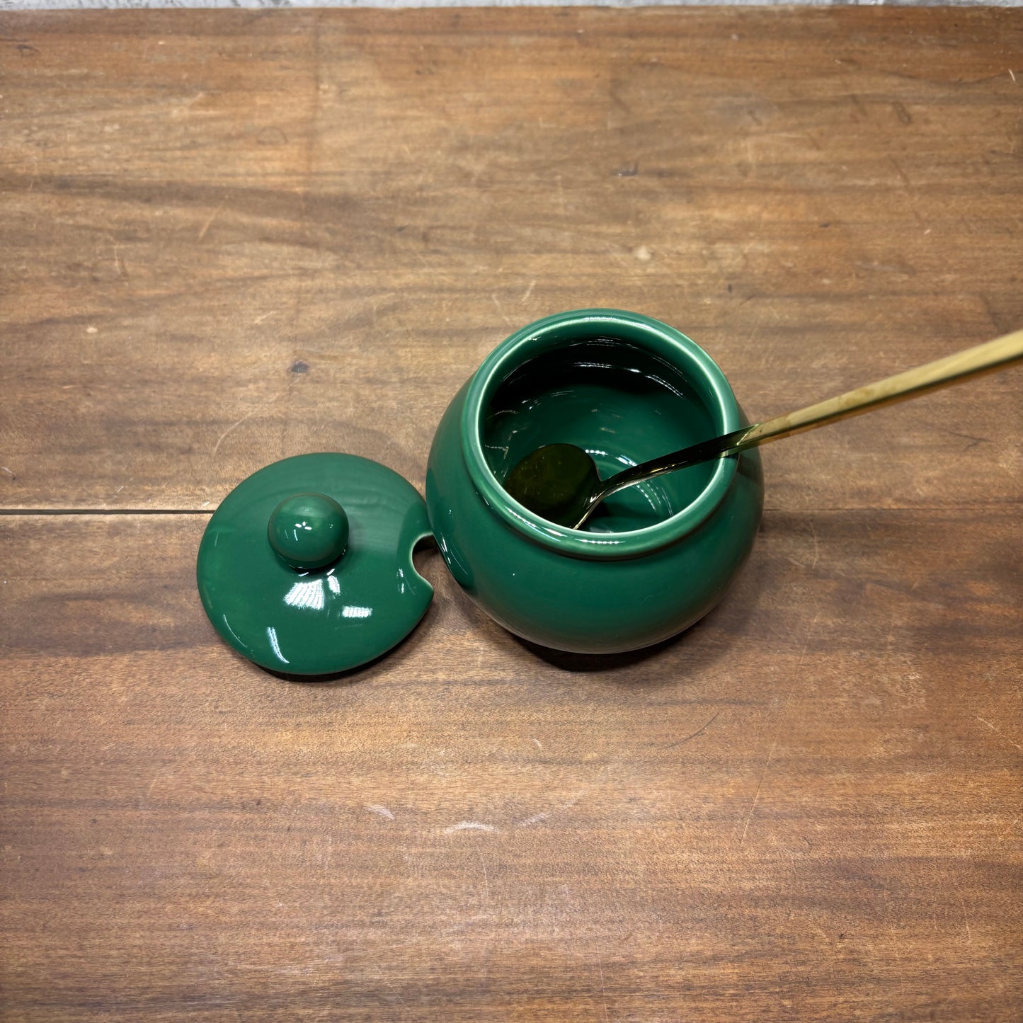 Green Sugar Canister
