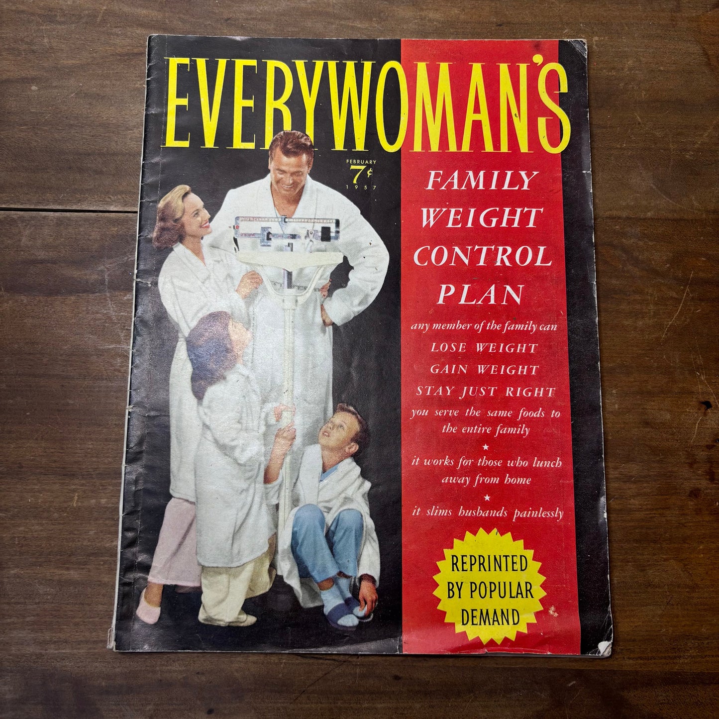 Vintage Everywomans February 1957 Magazine
