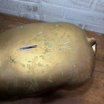 Mid Century Chalkware Starburst Piggy Bank A.N. Brooks