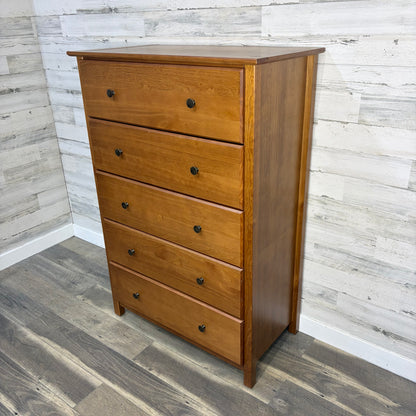 5 Drawer Tall Dresser