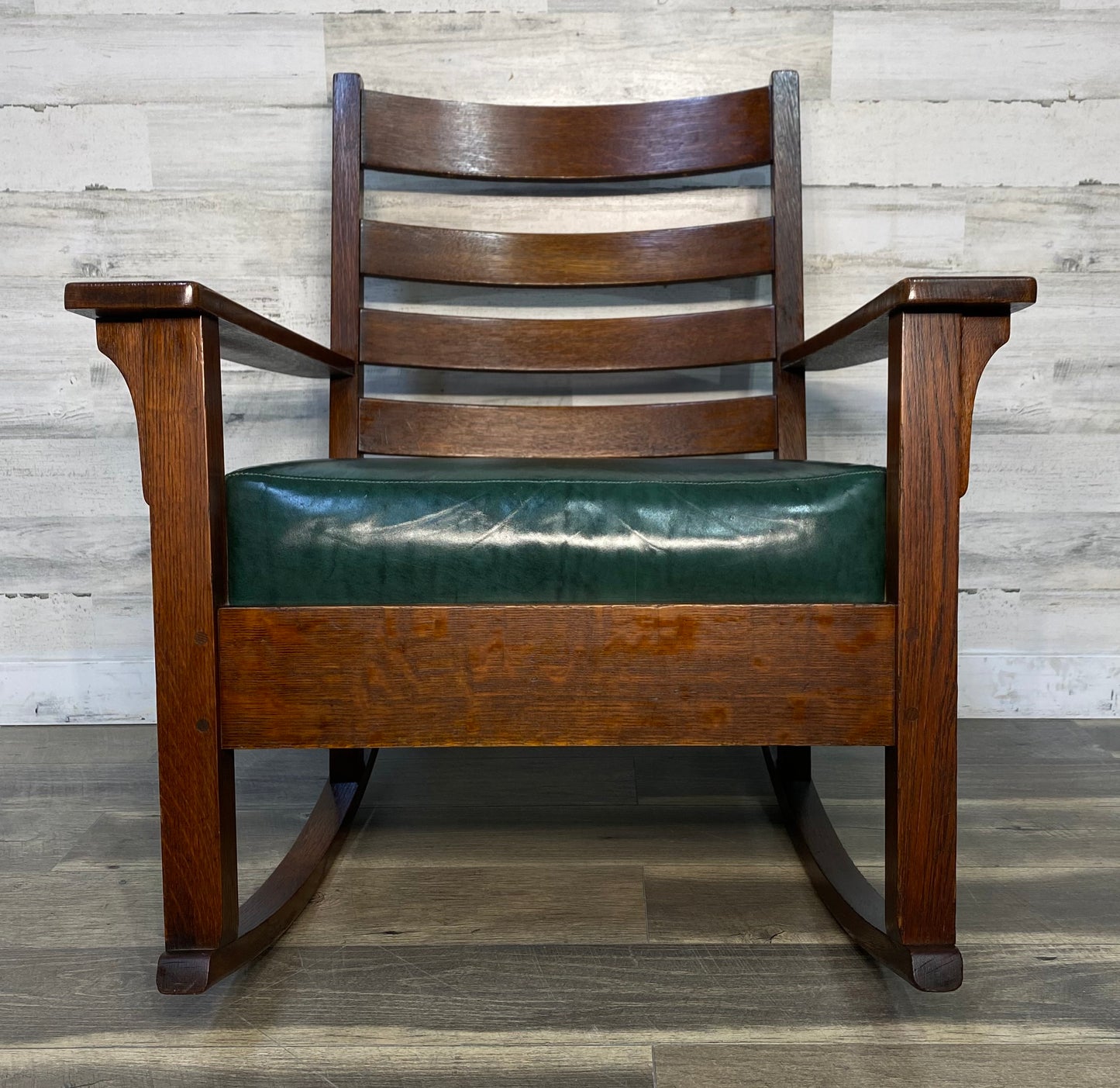 Limbert Antique Mission Oak Rocker Rocking Chair