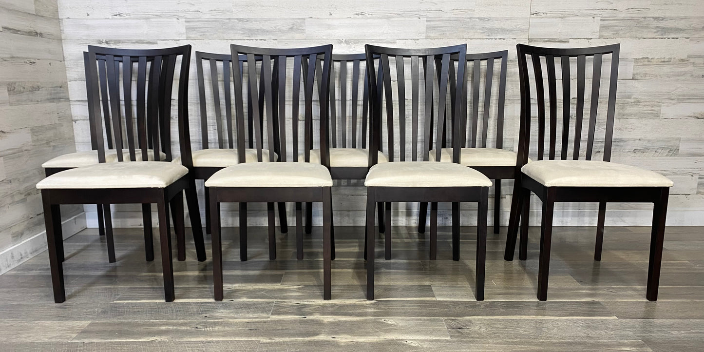 Set Of 8 Dining Chairs