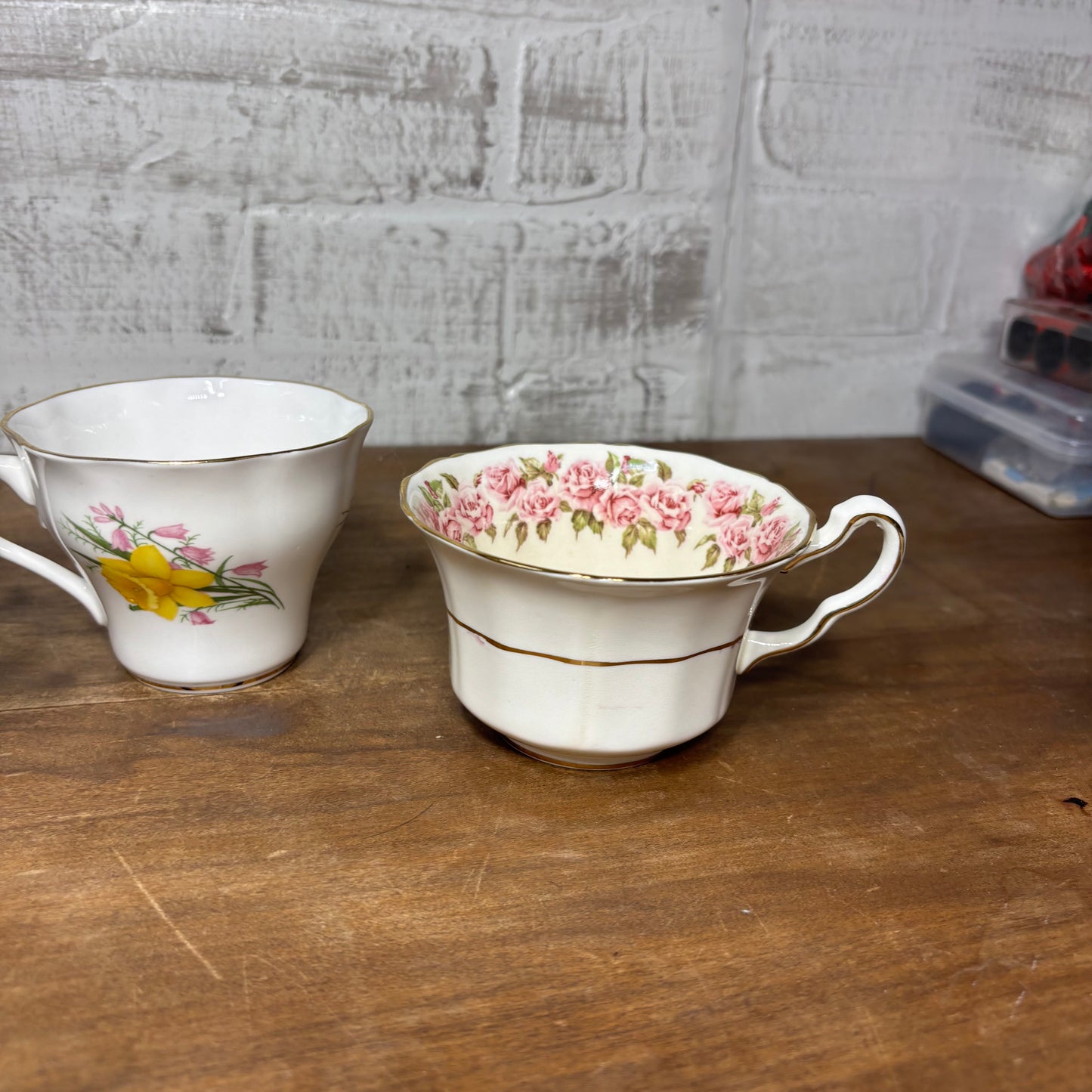 Vintage Teacup Set Of 4 #4