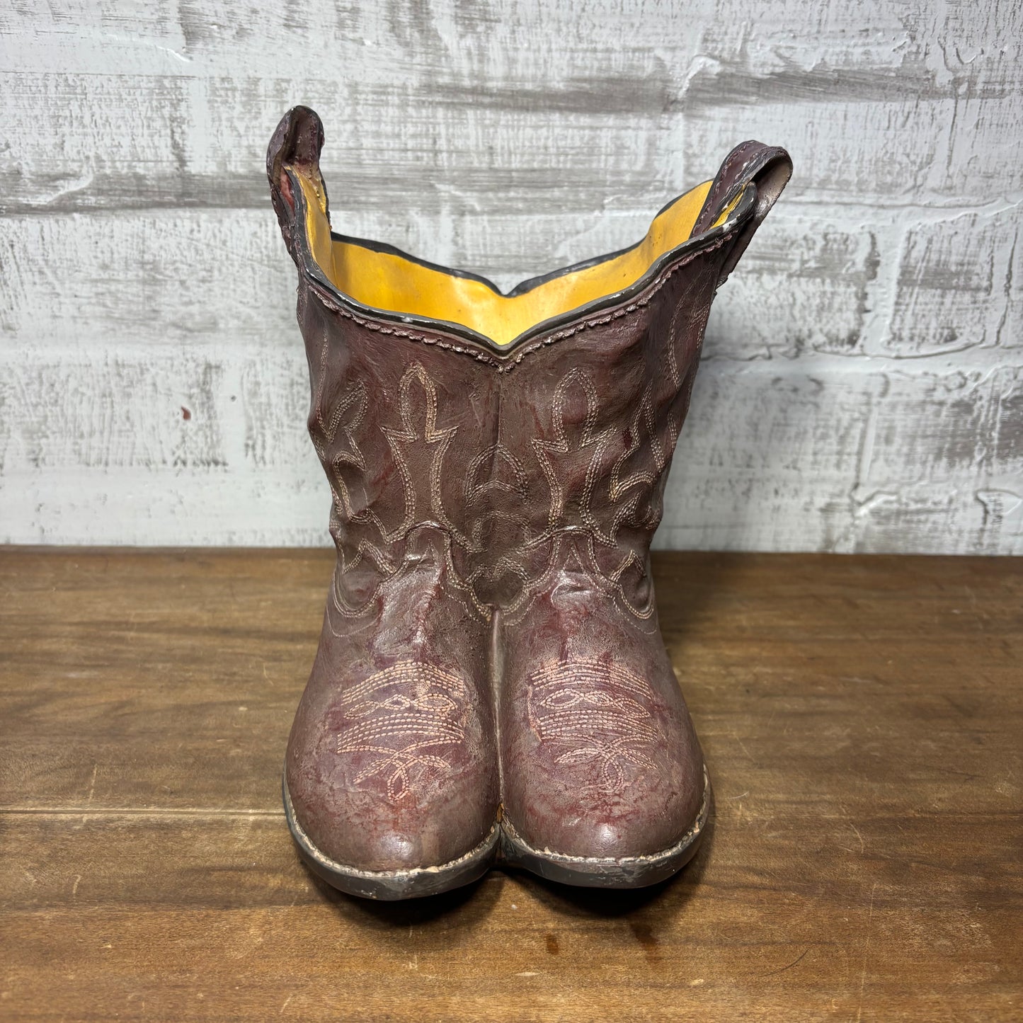 Western Cowboy Boots Planter