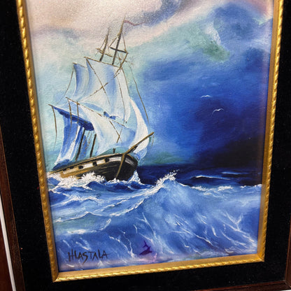 Gary Hlastala “Into The Storm” Original Painting