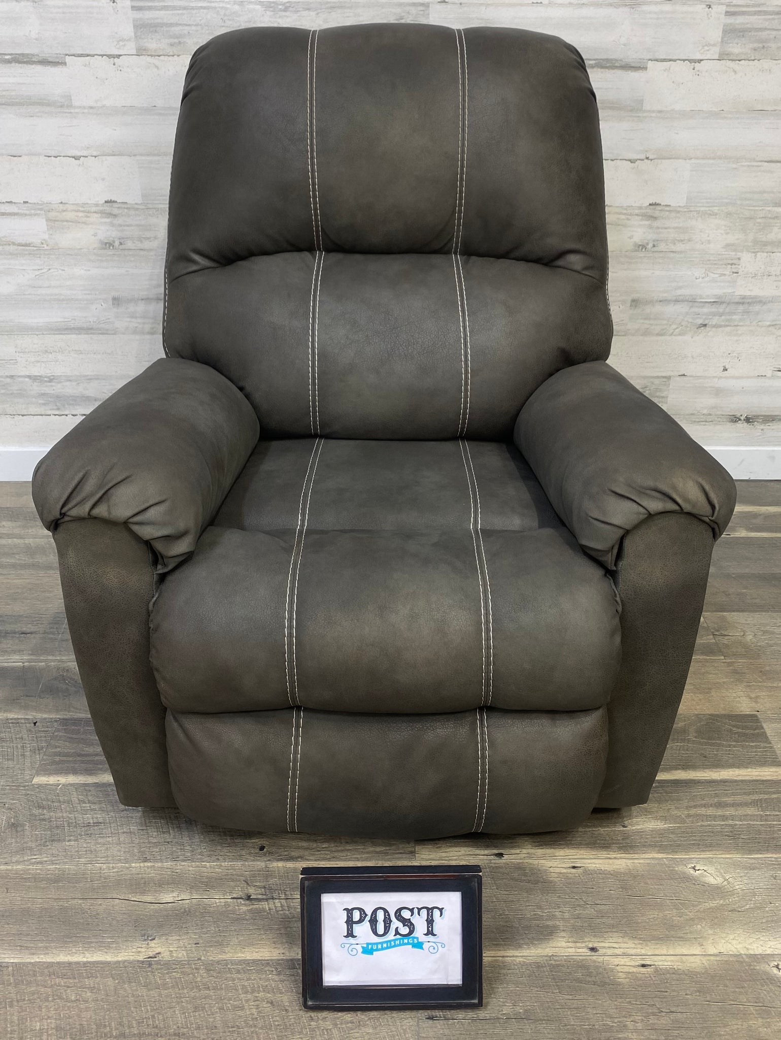 Ashley Furniture Gray Rocker Recliner