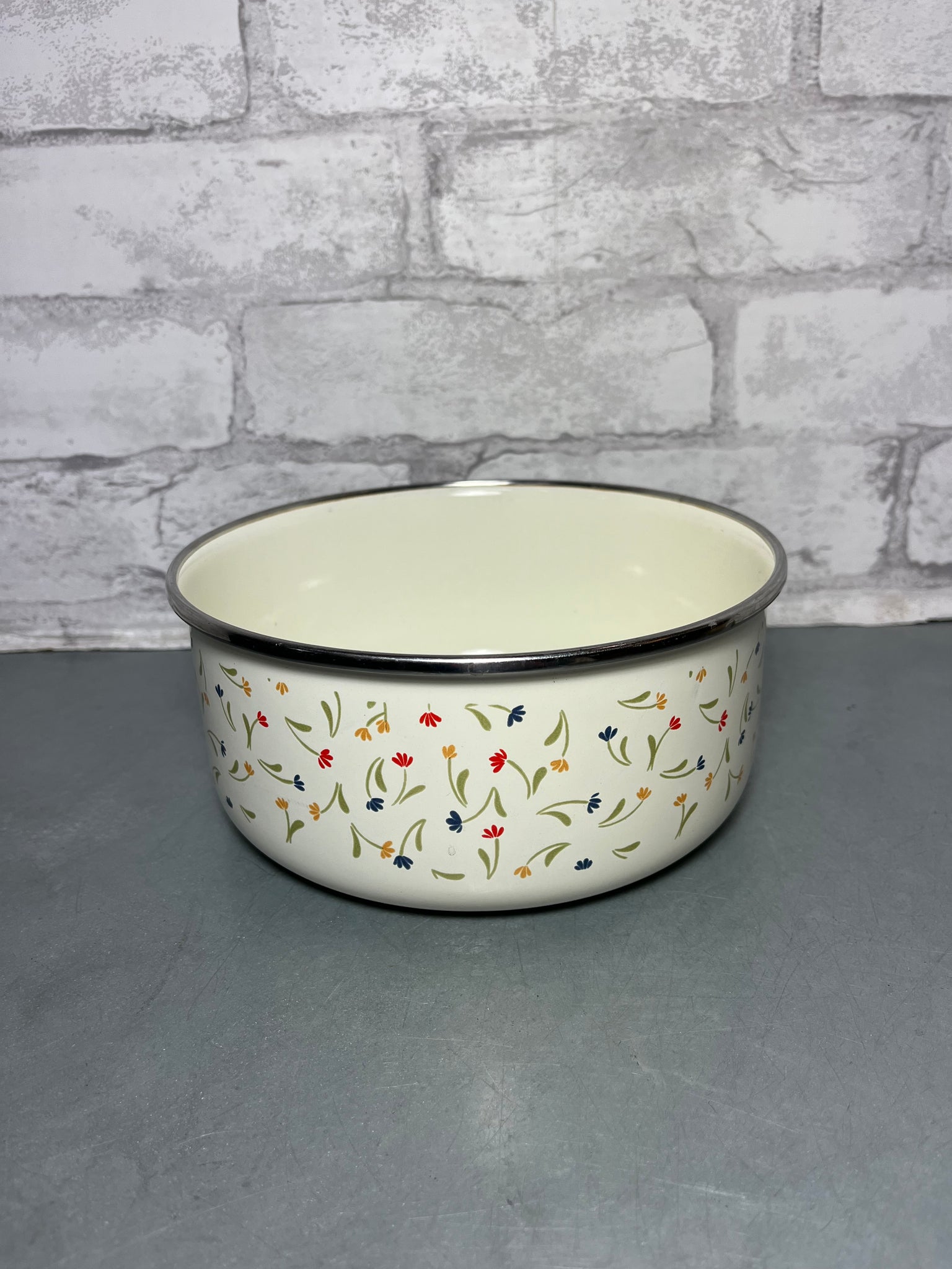 Vintage Enamel Bowl