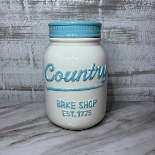Country Bake Shop Cookie Canister