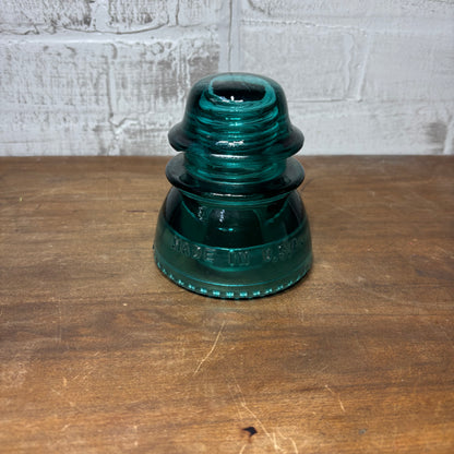 Vintage Hemingray 42 Electrical Glass Insulator