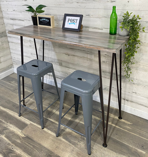 Rustic Bar Table Set