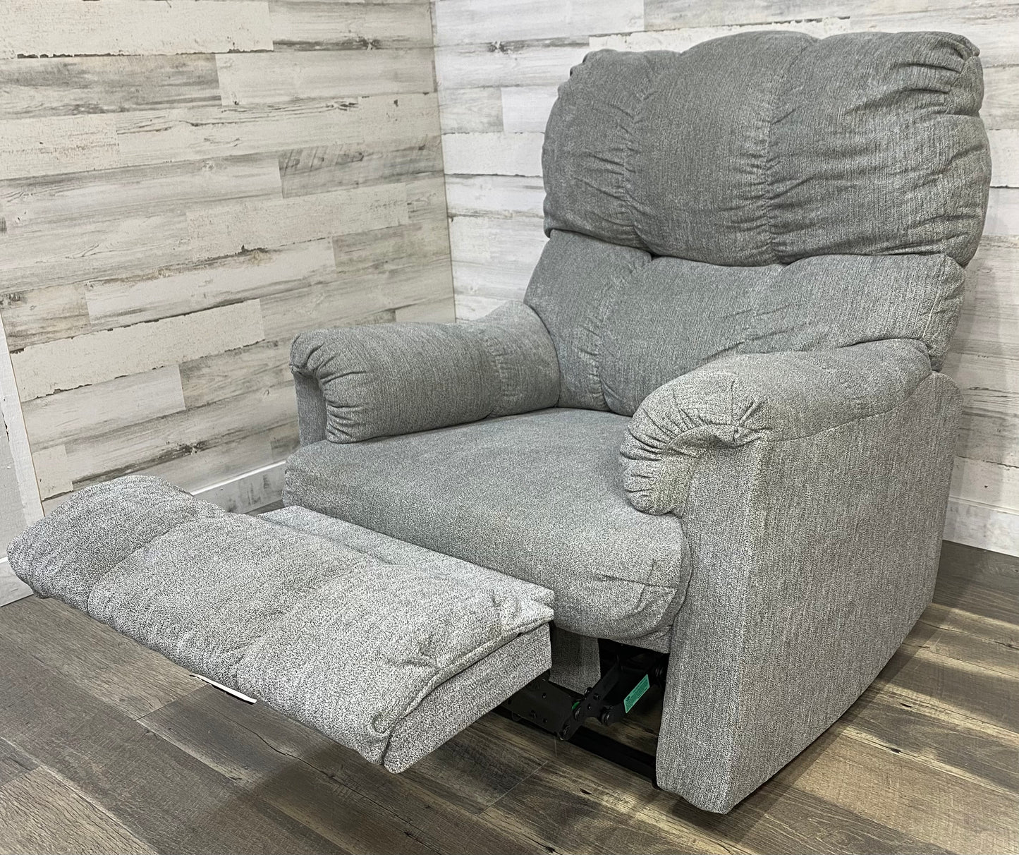 Gray Rocker Recliner Chair