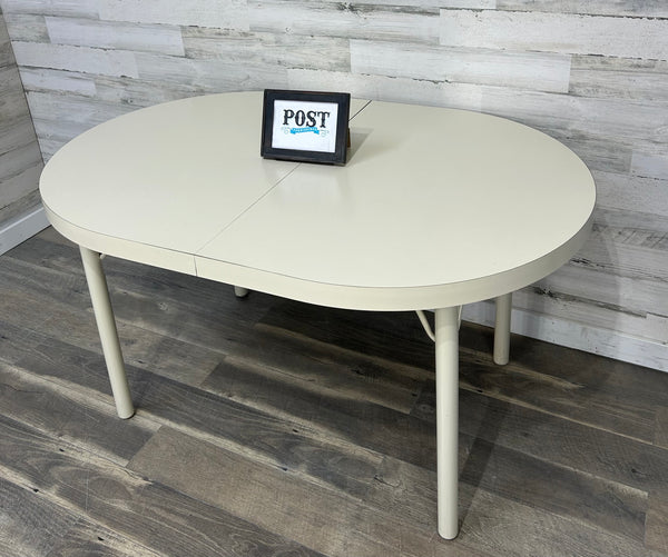 Vintage Mid Century Cream Dining Table