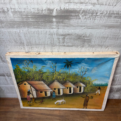 Haitian Landscape Original Abu Painting
