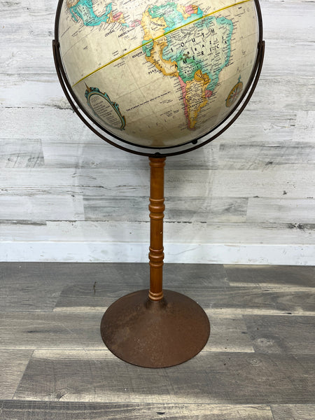 Vintage Replogle 16” Diameter World Classic Series Stand Up Globe