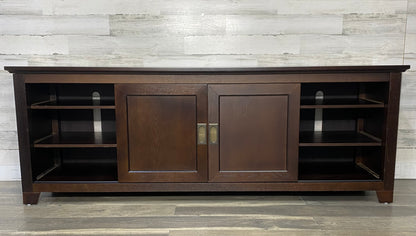Dark Wood TV Stand