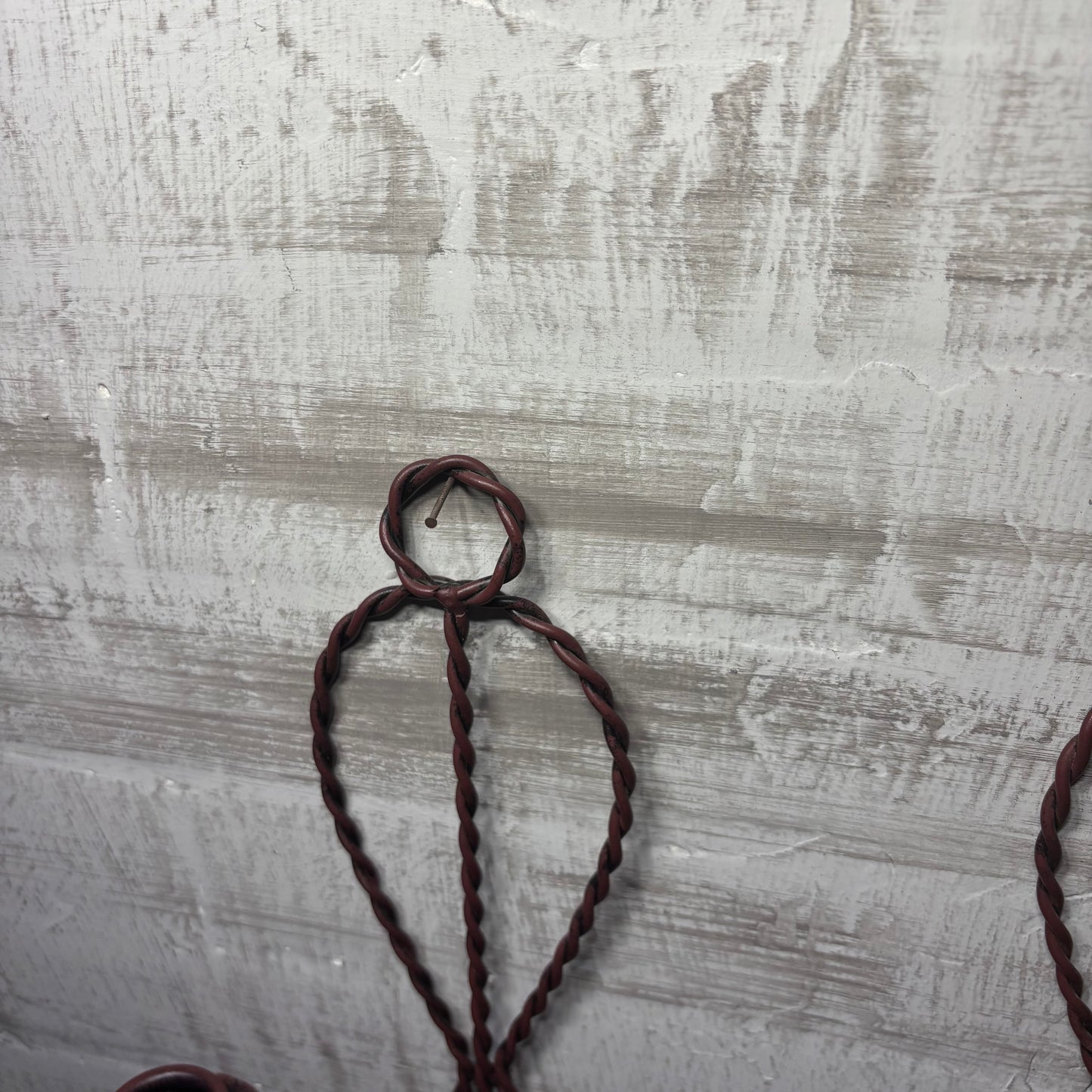 Twisted Rope Candle Holder Set