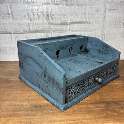Blue Rustic Charging Dock