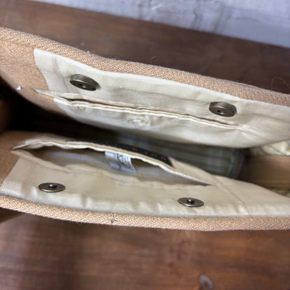 Vintage Tan Camel Hair Crossbody Bag
