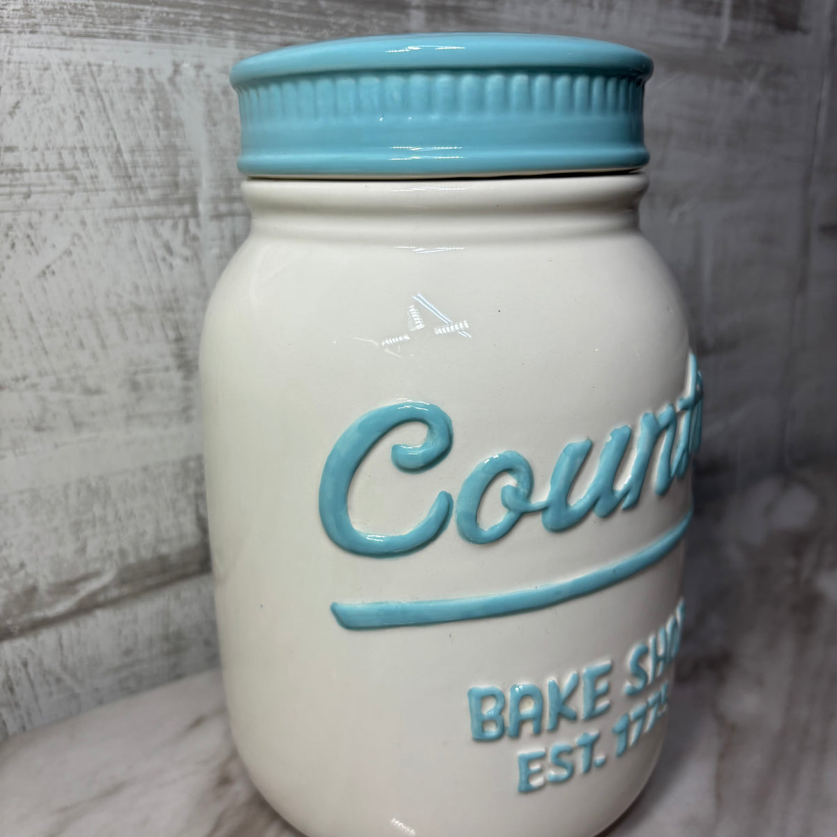 Country Bake Shop Cookie Canister