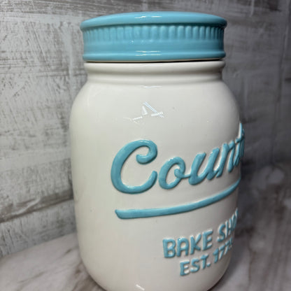 Country Bake Shop Cookie Canister