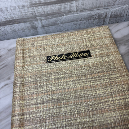 Vintage Tan Photo Album