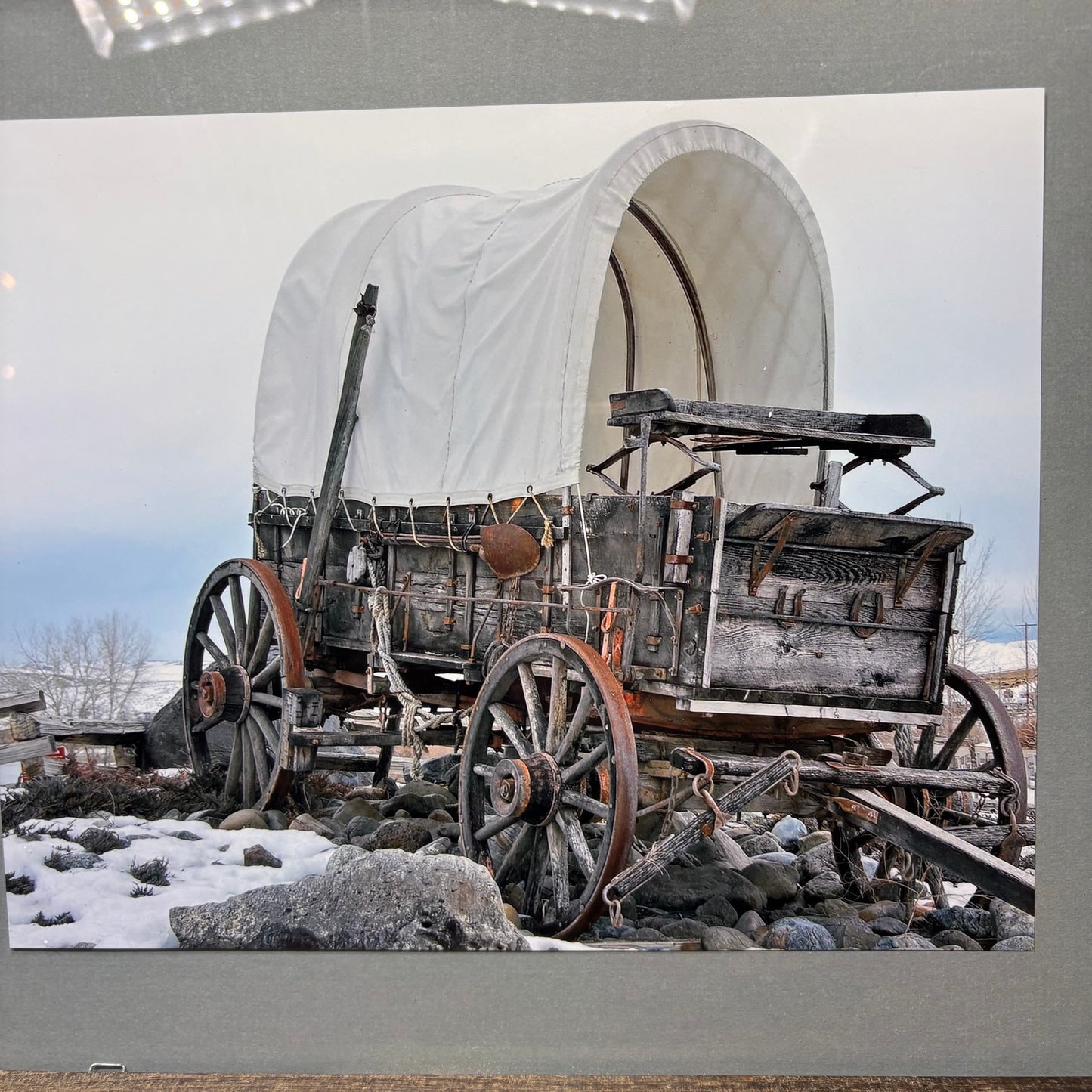 Old Western Wagon Picture