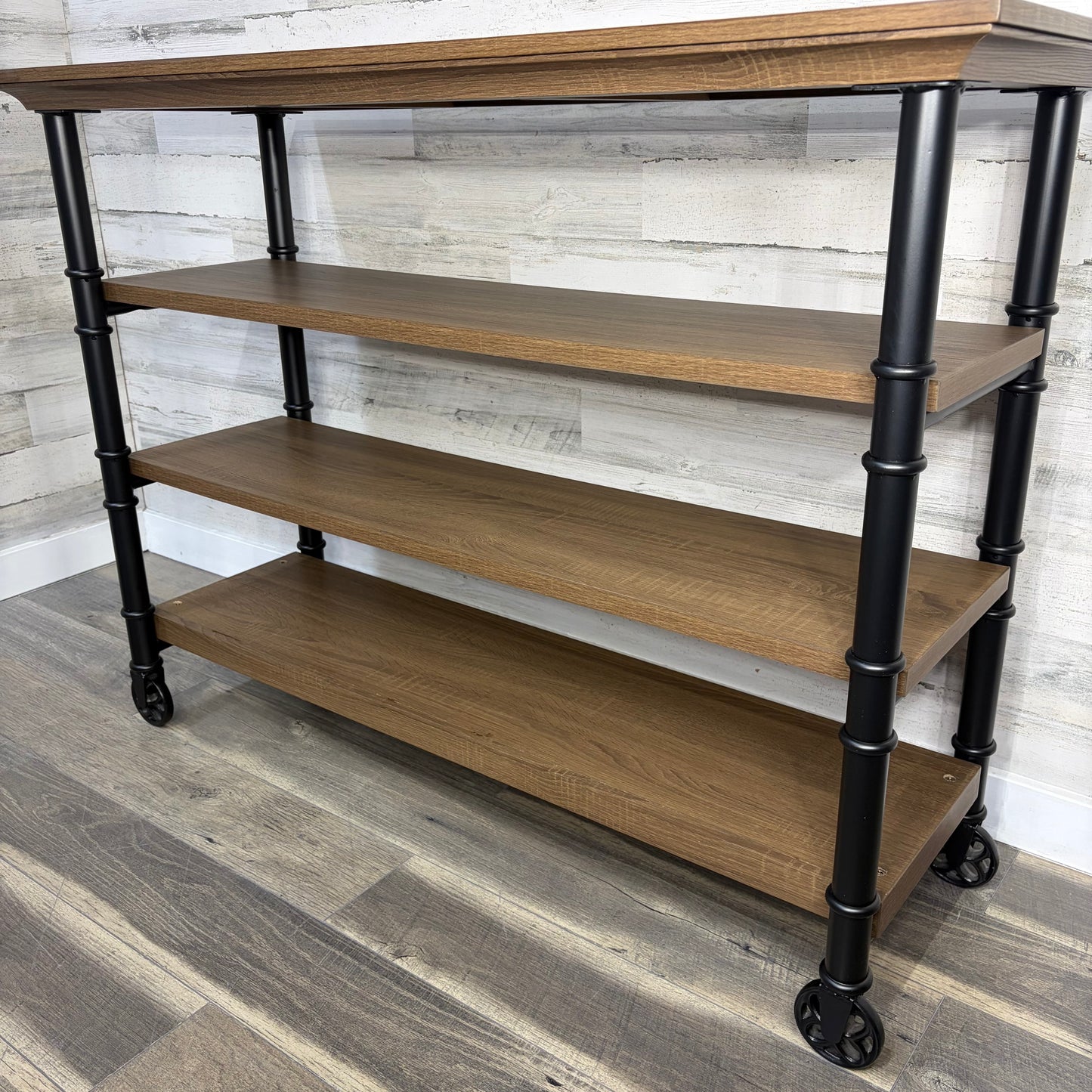 Rustic Industrial Bookshelf