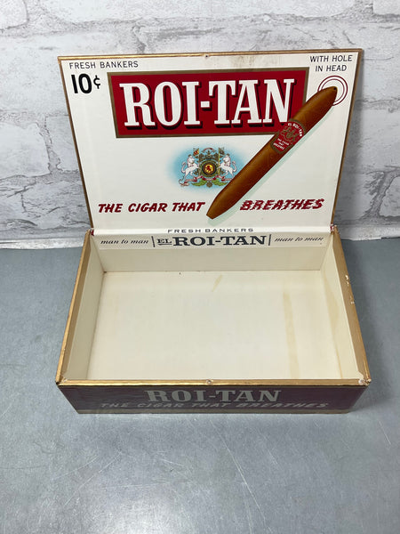 Vintage Roi-Tan Cigar Box